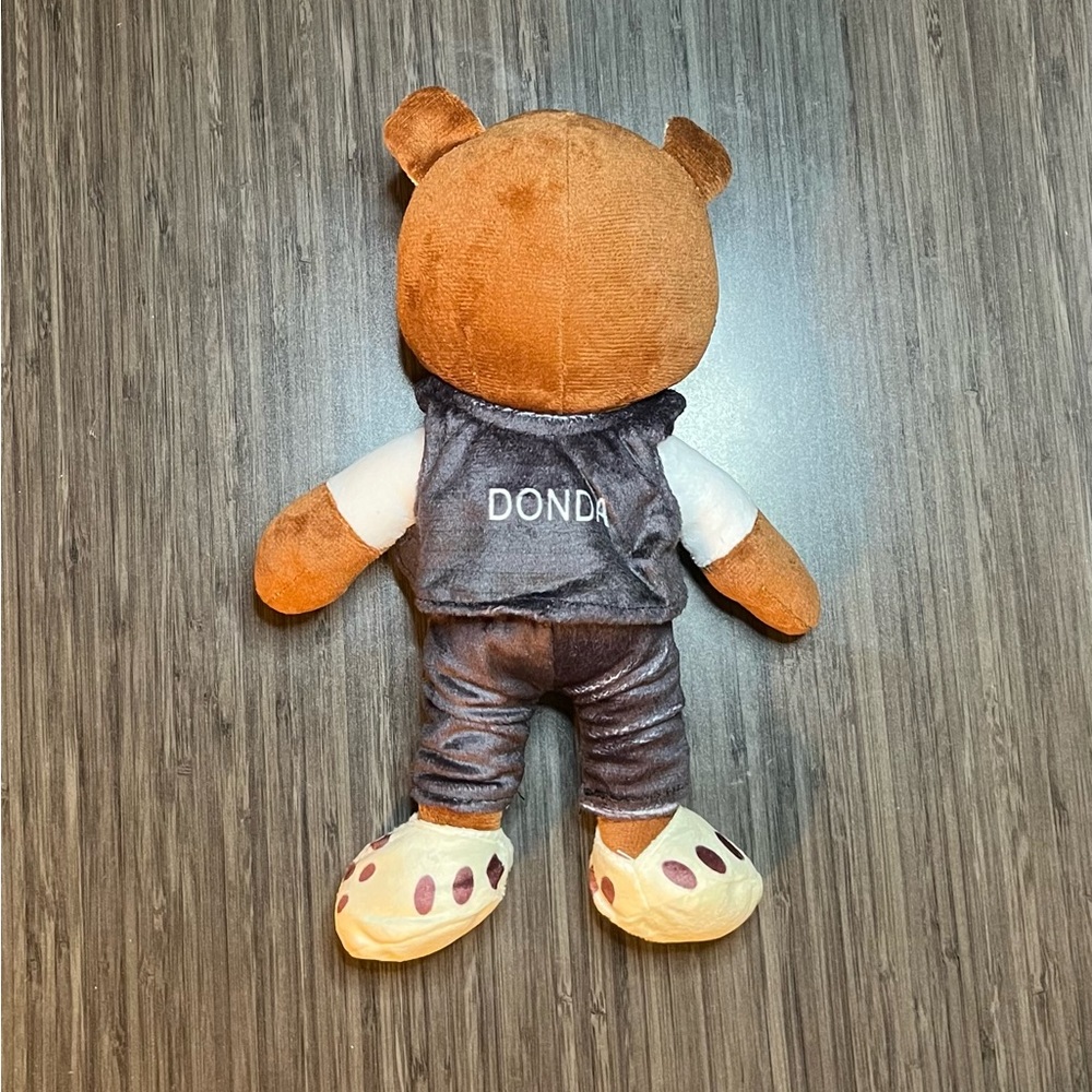 Kanye west Graduation Donda Police Vest Bear Plush New - Picture 2 of 3